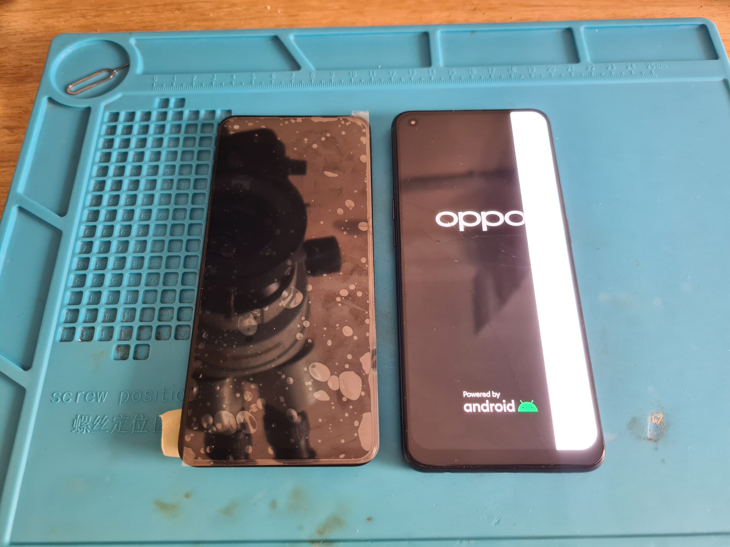 Oppo A55 ekran değişimi, screen replacment