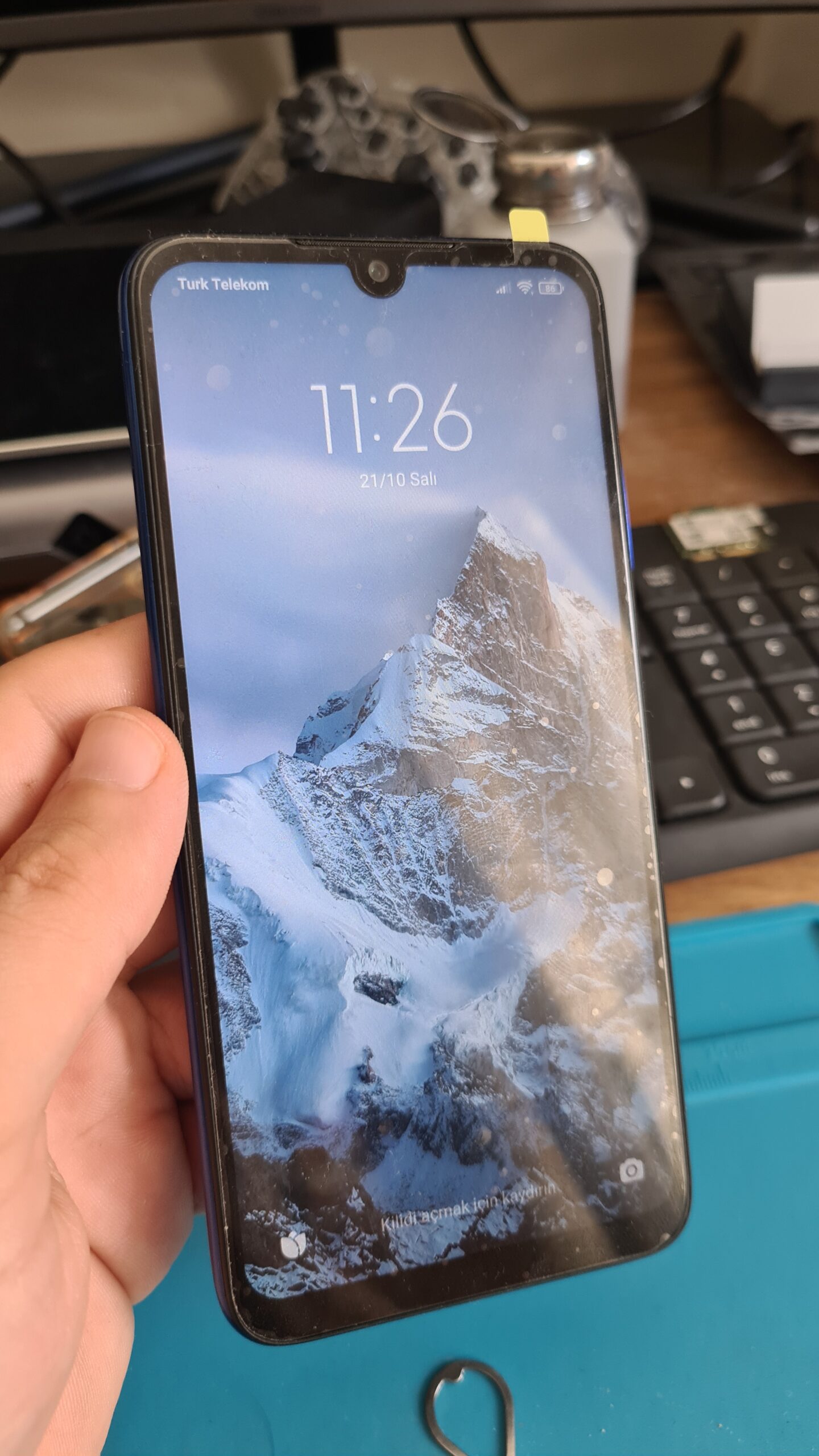 Redmi Note 7 ekran değişimi, screen replacment
